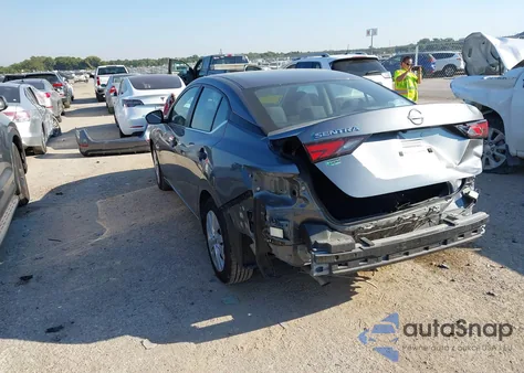 2024 Nissan Sentra S Xtronic Cvt из США, поврежденный, VIN 3N1AB8BV7RY330519